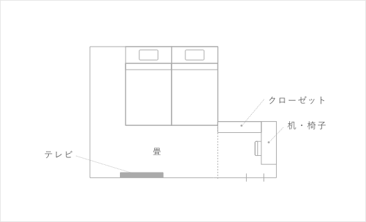 ツイン和室イメージ